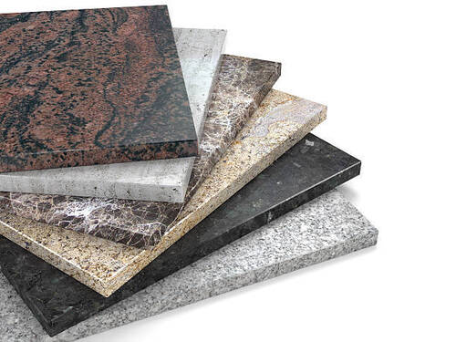 Marble Granite - Color: Black