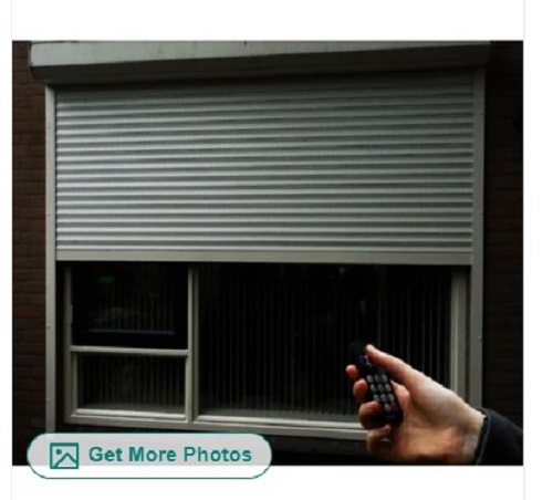 MS Remote Rolling Shutter - MS Material, Vertical Opening, Available in Various Colors | Rust Resistance, Pocket-Friendly Rates, Least Maintenance Needed