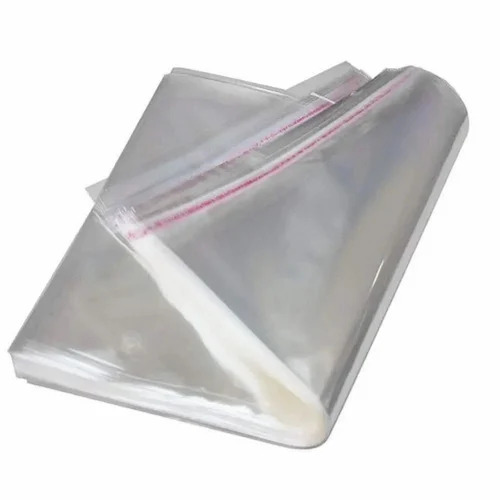 Transparent Plastic Bags - ABS Material, Standard Size, Transparent Color | Lightweight, Foldable, Eco-Friendly, Non-Zipper Closure, Moisture Resistant