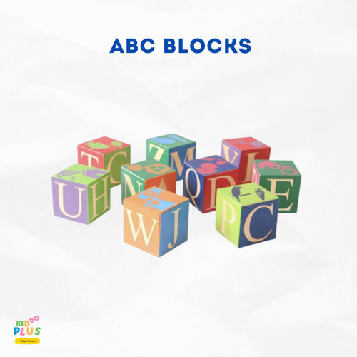 Wood Alphabet Blocks - Age Group: 1-3