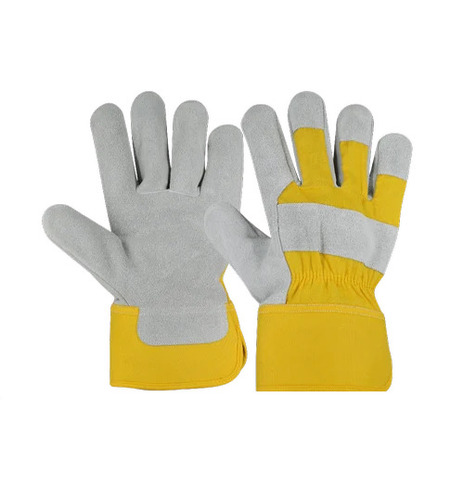 Yellow Canadian Leather Gloves