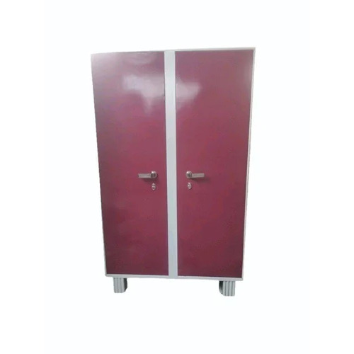 Hinged Door Wardrobe - 2 Doors With Locker And Mirror | Modern Indian Style, Durable Design For Bedrooms