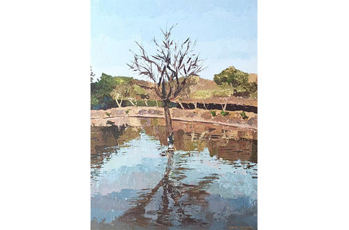 Canvas Reflection Painting