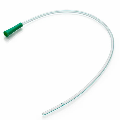 Disposable Urethral Catheter - Silicone, Size 12 Fr, Transparent | New Condition, Intermittent Style, Non-Sterile, Good Quality