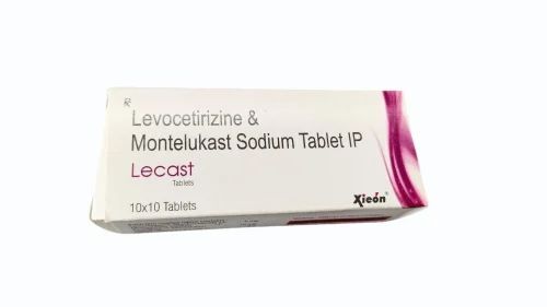 Levocetirizine Montelukast Sodium Tablets - 5mg Strength Box Packaging Size 10x10 | Suitable for All General Medicine 12 Months Shelf Life