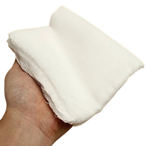 Life Coat Gauze Cloth - 100% Cotton, 90x16 cm | Sterilized, Medical and Clinical Purpose, Rectangle Shape, White Color