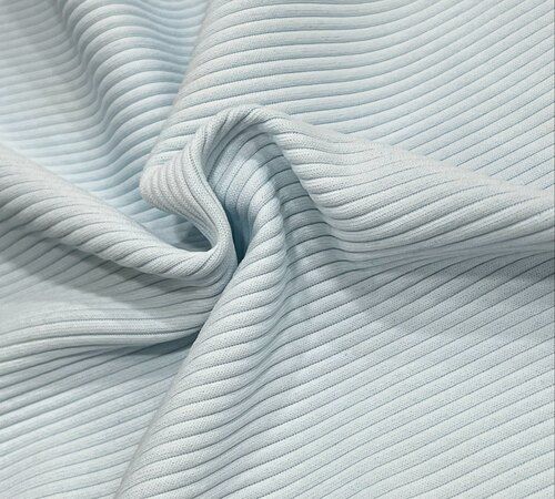 Lycra Rib Fabric - Attributes: Bleached