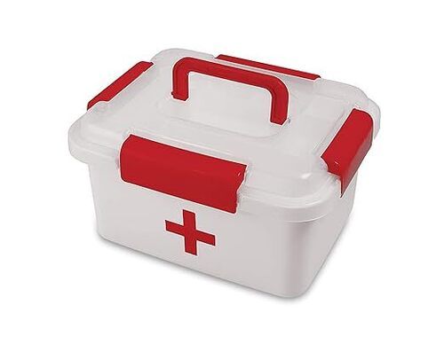 Medical First Aid Box - Color: Transparent