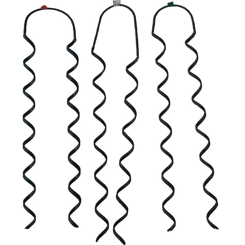 Preformed Single Side Tie for Securing Bare Conductors