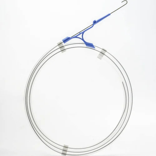 Ptfe Guide Wire - 10 Fr, 150 Cm Length | Curved Shape, J Tip Configuration, Disposable, New Quality