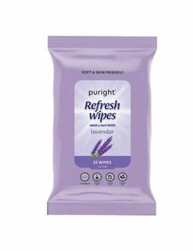 Puright Lavendar Refreshing Facial Wipe