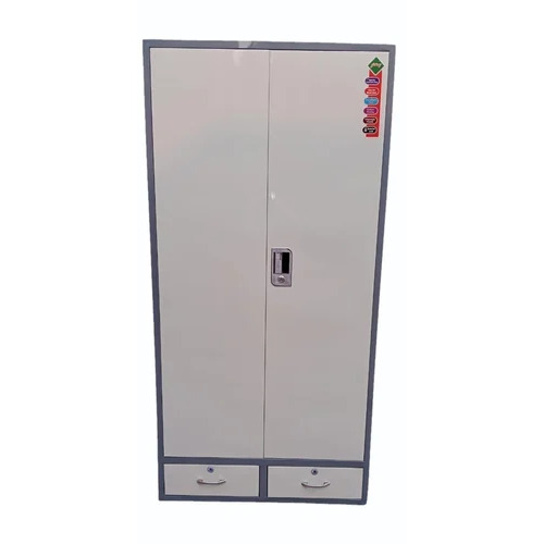 White Double Door D2 Almirah