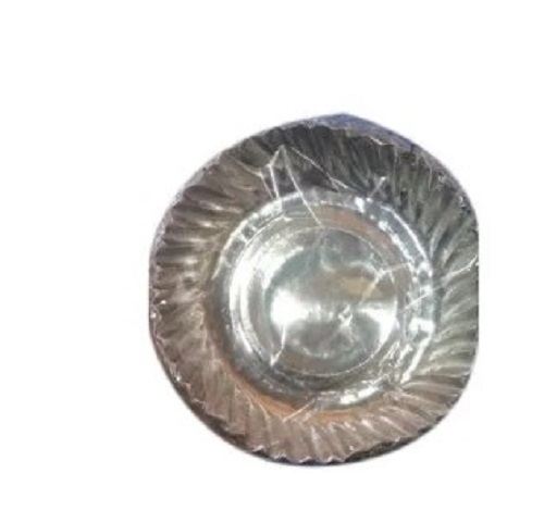 6 Inches Silver Foil Paper Plates