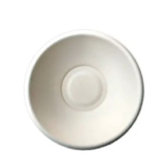 Bagasse Bowl 180 Ml - White, Various Sizes | Disposable, Lightweight, Leak-Resistant, Quality Tested, True Value of Money