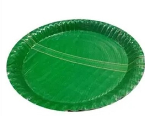 Banana Leaf Paper Plate - Round Various Sizes | Green Lightweight Disposable Quality Tested for Events and Parties