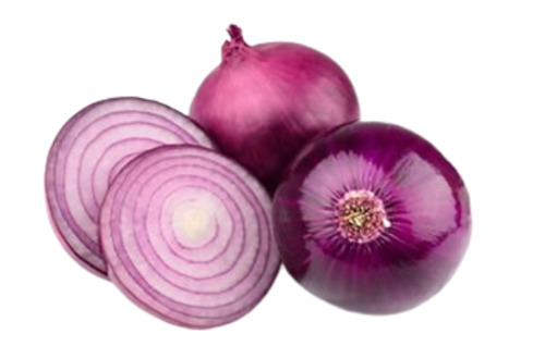 Fresh Onions - Fresh Quality, 100% Pure, Chopped Form, Round Shape, Shelf Life: 1 Month | Ideal For Cooking, Store In Cool & Dry Places