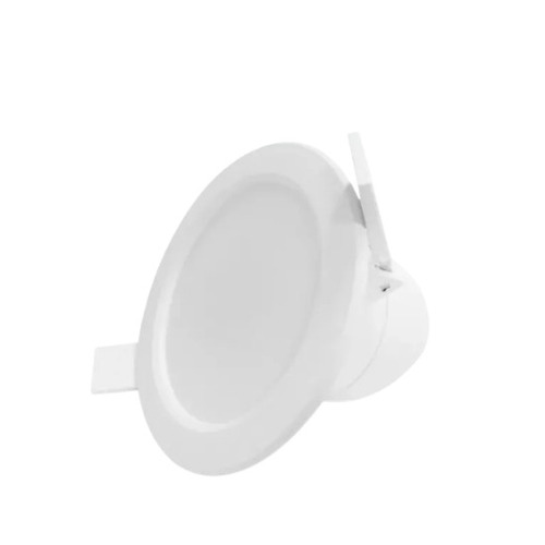 Led Panel Light - Polished Plastic And Metal, Modern Round Design, White Color For Home, Hotels, Office