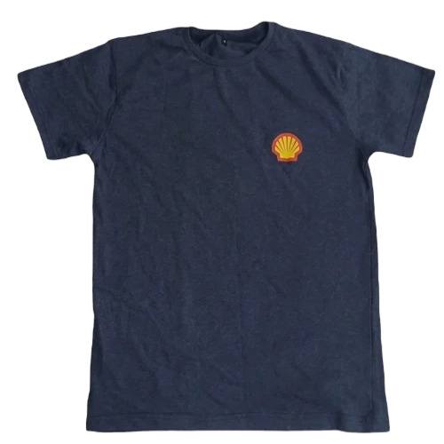 Men Casual T-Shirt - Regular Fit, Cotton Fabric, Blue Color, O-Neck, Short Sleeves, Attractive Pattern, Available in S, M, L, XL, XXL