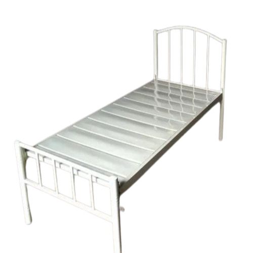 Metal Single Bed - Premium Grade Steel | Eco-Friendly, Attractive Design, Optimum Quality