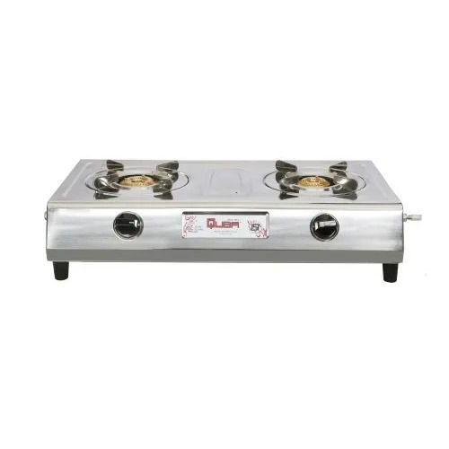 Stainless Steel 2 Burners Gas Stove