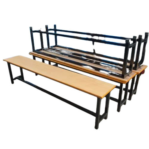 Steel School Bench