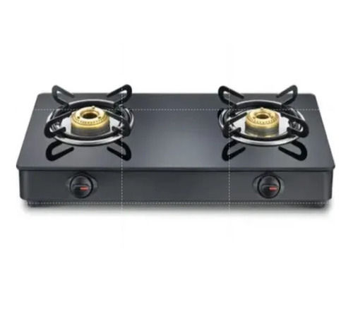 Two Burner Glass Top Gas Stove