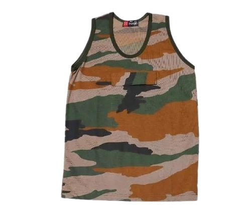 Army Sleeveless T Shirt