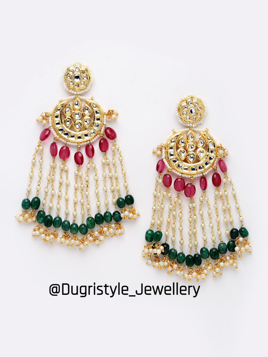 Cranberry Drop Earring - Lightweight Multi-Color Design | Attractive Women's Jewelry for Gifting, Weddings, and Parties