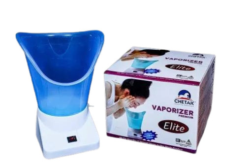 Elite Steam Vaporizer - PP Material, 200Ml Capacity, White Color | Reduces Stress, Electrical Appliances, Recommended for All