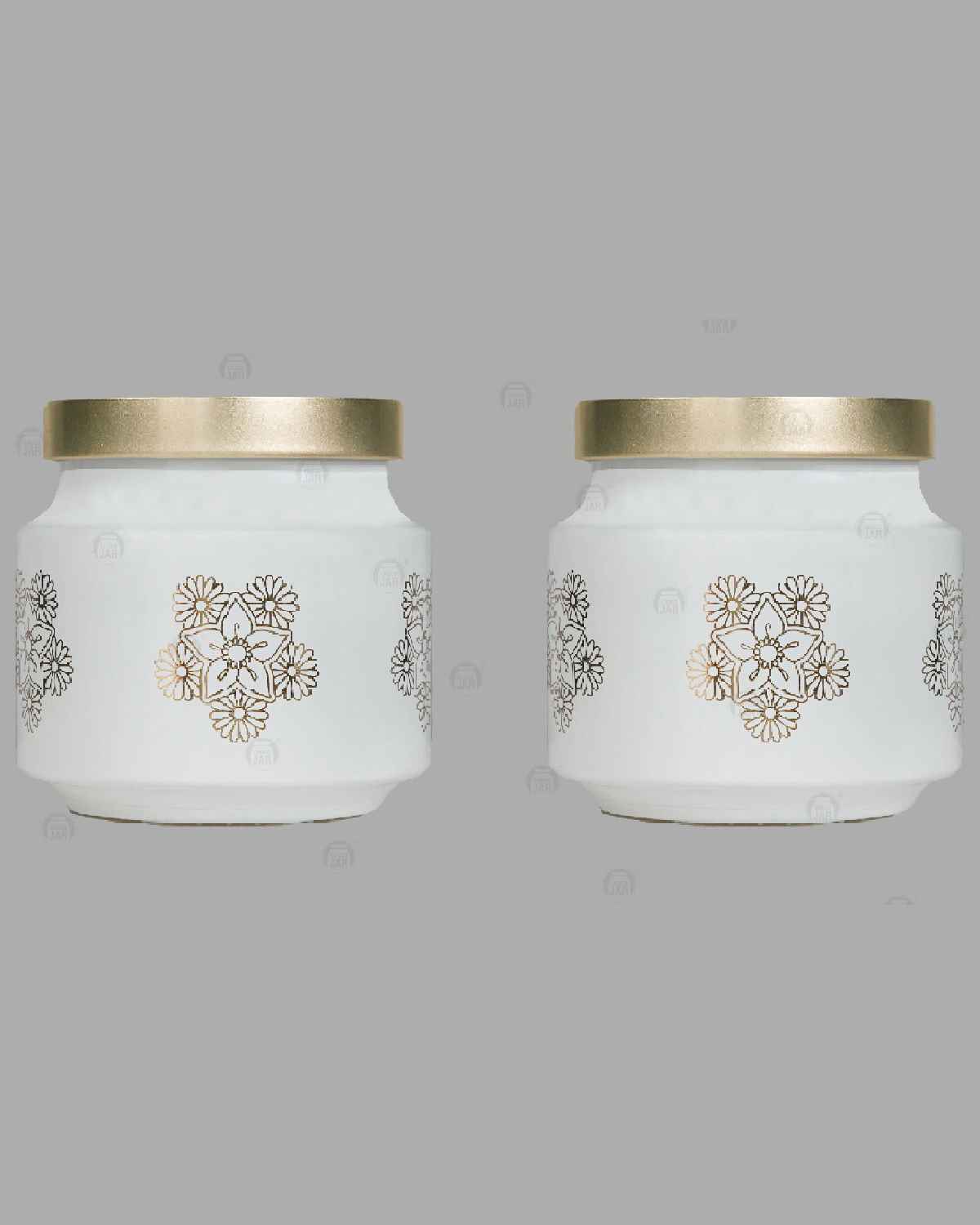 Kitchen White Jar