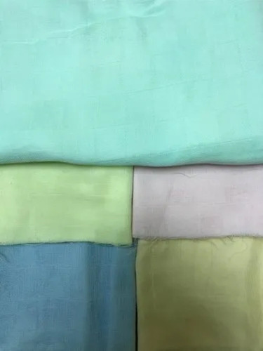 Plain Cotton Muslin Fabric