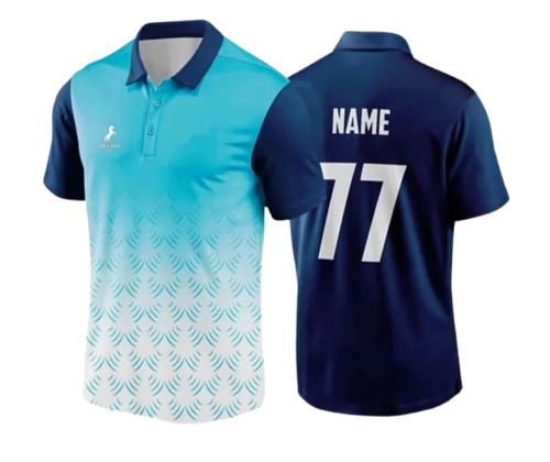 Sports Jersey - Polyester, Size L, M, XL | Multicolor, Light Weight, Breathable, Washable, Unisex Design, Cool Max, Standard Style, Sportswear for Adults