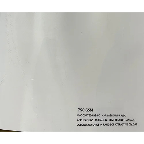 SRF PVC Flame Retardant Tarpaulins - PVC Coated Tarpaulin, 750 GSM, Grey, Industrial-Grade, Waterproof, Standard Design, Versatile Usage
