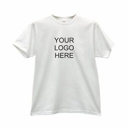 Sublimation T Shirts - Cotton Size M/L/S/XL/XXL Color White | Breathable Skin-Friendly Fade Wrinkle Shrink Resistant Regular Fit Casual Wear