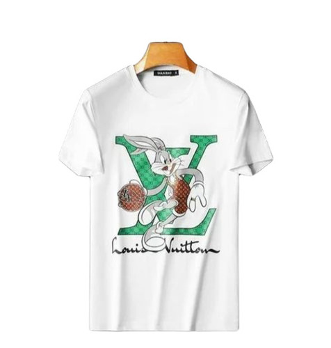 Summer T Shirts - Cotton Sizes S M L XL Color: White | Mega Sleeves O-Neck Light Weight Breathable 100% Purity