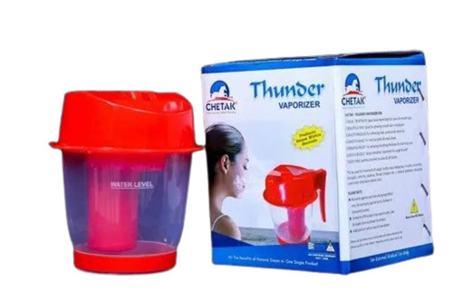 Vaporizer Thunder Facial Steamer - Polypropylene, 500ml Capacity | Portable, Electrical Appliance, Ideal for Clinical Purpose