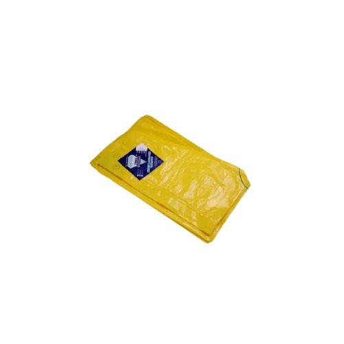 HDPE Tarpaulin - Woven, Standard Design, Yellow, Waterproof PE Laminated | Durable Outdoor Protection, Ideal for Industrial Use