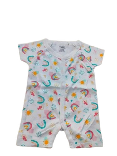 180 Gsm Baby Cotton Romper