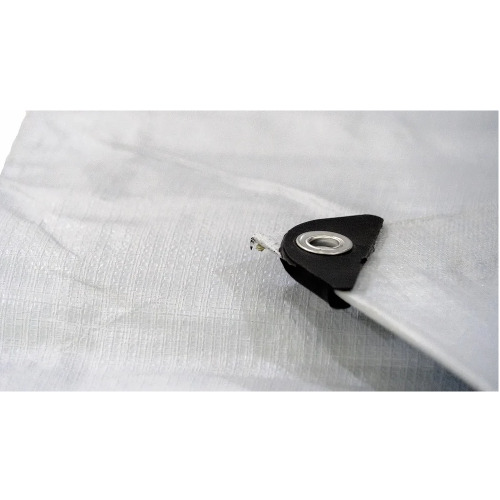 400 GSM HDPE Tarpaulins - Waterproof, White, PE Coated, Woven Finish | High UV Resistance, Tear and Puncture Resistance, Easy to Clean