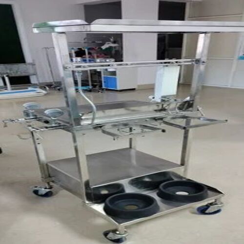 Anaesthesia Machine - Mild Steel, Manual Operation Trolley | Premium Grade, Powder Coated Finish, Optimum Quality for ICU Use