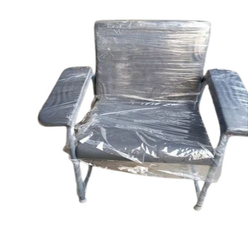 Blood Collection Chair - Mild Steel, Adjustable Seat, Black Color | Premium Quality for Hospitals and Clinics