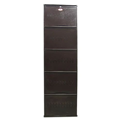 Five Black Color Premium Shelf Shoe Rack