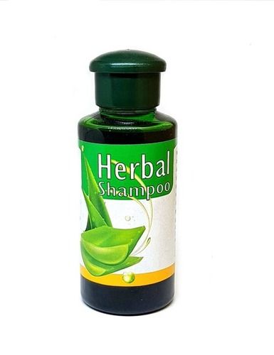 Herbal Shampoo - Sulfate-Free Gel, Green Color | Gentle Cleansing, Moisturizing Formula, Rich in Herbal Extracts, Promotes Hair Growth, Reduces Hair Fall, Anti-Dandruff