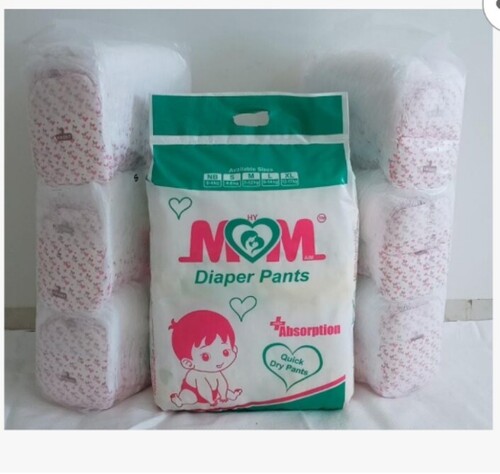Kids Pull Up Diaper - Non Woven Material, All Size , White Color | Easy To Use Pull-on Design, Leak Protection, Soft And Comfortable Design, Breathable Materials, Flexible Fit, Absorbent Core