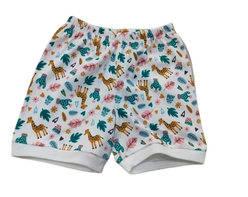 Cotton Printed Baby Shorts - Medium Size, New Quality Good | Anti-Wrinkle, Machine Washable, Casual Wear