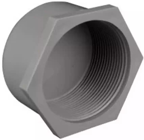 Pvc End Cap - Grey, Lightweight Design | Durable Material, Easy Installation, Leak-proof Seal, High Pressure Resistance, Uv Resistant, Smooth Finish