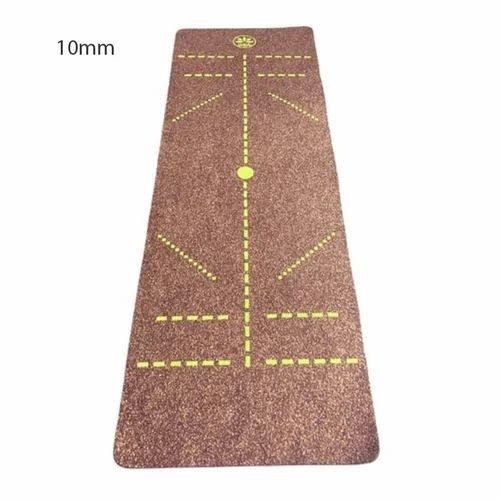 Smoothened Cork Yoga Mat 6Mm