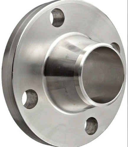 Stainless Steel Flanges - 316 / 316l Grade, Highly Corrosion Resistant, Silver Color, Rust Free, Round Shape