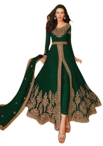 Straight Cut Anarkali Dress