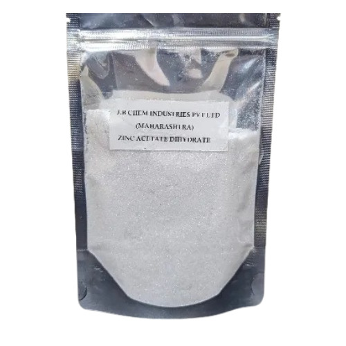 Zinc Acetate Dihydrate - 99% Purity Powder | Industrial Grade, Room Temperature Storage, Plastic Packet Packaging